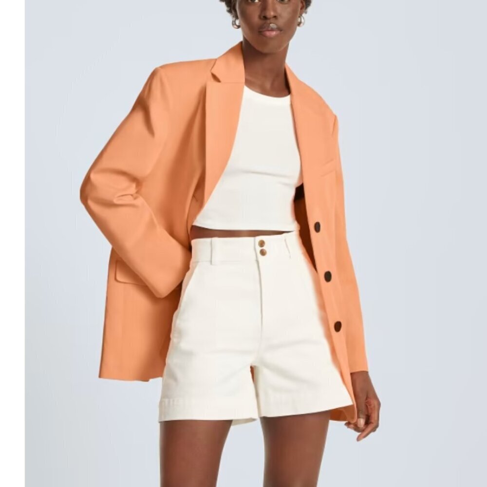 Everlane Orange Blazer